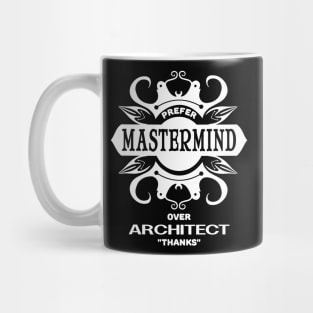 Funny INTJ personality introvert mastermind over architect Mug
